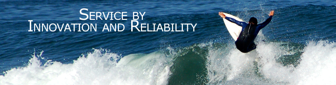 Banner Leistungen en: Service by innovation and reliability
